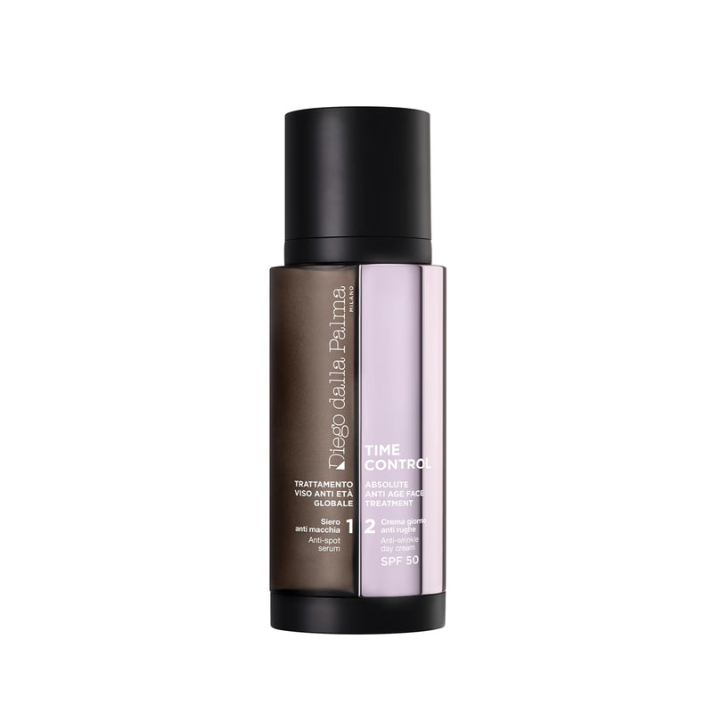 DIEGO DALLA PALMA TIME CONTROL ABSOLUTE ANTI AGE FACE TREATMENT SERUM + CREAM