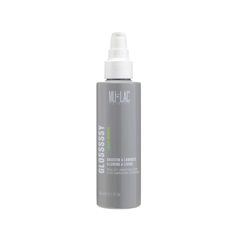 MULAC GLOSSSSSY LIQUID MIRROR RINSE-OFF LAMINATION SERUM 150ML