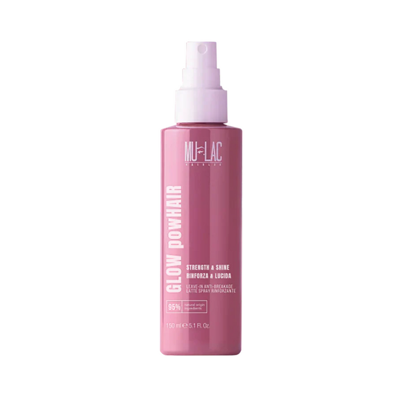 MULAC GLOW POWHAIR LEAVE-IN ANTI-BREAKAGE MILK SPRAY 150ML