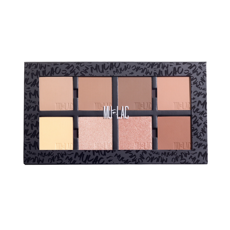 MULAC OLIMIA PRE-FILLED BRONZE AND CONTOUR PALETTE