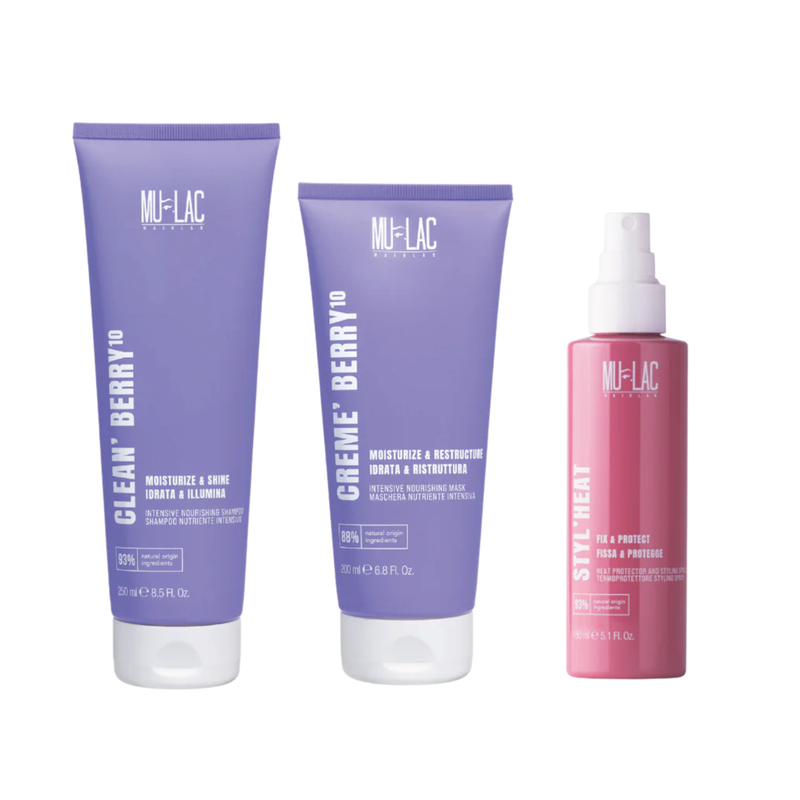 MULAC DRY HAIR ROUTINE